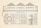 Markthallen I. - II. historischer Druck Holzstich ca. 1906