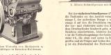 Schnellpressen I. - III. historischer Druck Holzstich ca. 1907