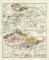 &Ouml;sterreich Ungarn Industrie historische Landkarte Lithographie ca. 1906