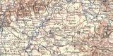 Ungarn Galizien Bukowina historische Landkarte...