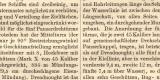 Erläuterungen zur Tafel Panzerschiffe VI. - VII. historischer Buchdruck ca. 1909