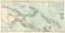 Kaiser - Wilhemlsland Bismarck  -Archipel Salomon- und Marschall Inseln historische Landkarte Lithographie ca. 1896