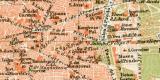 Madrid Stadtplan Lithographie 1896 März Original der...