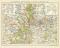 Die Kämpfe um Metz am 14. 16. und 18. August 1870 historische Militärkarte Lithographie ca. 1892