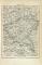 Posen Karte Lithographie 1892 Original der Zeit