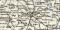 Posen historische Landkarte Lithographie ca. 1898