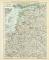 Westrussland Ostseeprovinzen Karte Lithographie 1892 Original der Zeit