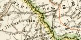 Sibirien III. Amurgebiet historische Landkarte Lithographie ca. 1896