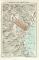 Spezia und Umgebung historischer Stadtplan Karte Lithographie ca. 1897