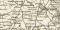Industriegebiet Roubaix Tourcoing Karte Lithographie 1892 Original der Zeit