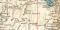 Vereinigte Staaten von Amerika I. Westlicher Teil historische Landkarte Lithographie ca. 1898