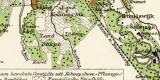 Batavia historischer Stadtplan Karte Lithographie ca. 1892