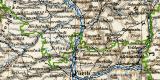 Bayern I. historische Landkarte Lithographie ca. 1892