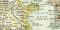 China Korea und Japan historische Landkarte Lithographie ca. 1897