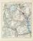 Deutsch - Ostafrika historische Landkarte Lithographie ca. 1895