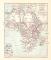 Afrika Forschungsreisen historische Landkarte Lithographie ca. 1902