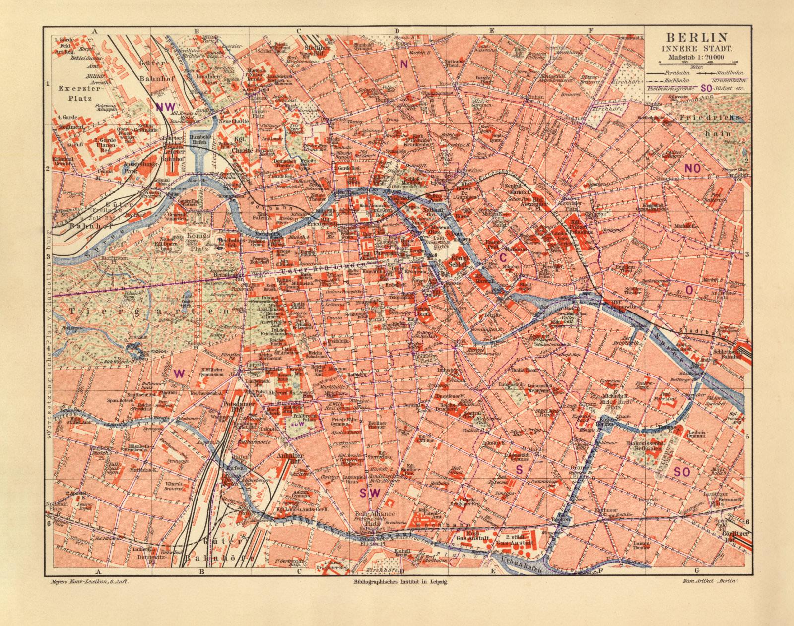 1906 antike Stadtkarte Marseille historischer Stadtplan Karte Lithographie ca 