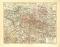 Braunschweig Lippe Waldeck historische Landkarte Lithographie ca. 1906