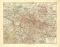 Braunschweig Lippe Waldeck historische Landkarte Lithographie ca. 1908
