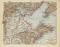 Provinzen Tschi-Li Schan-Tung historische Landkarte Lithographie ca. 1907