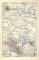 Tianjin historischer Stadtplan Karte Lithographie ca. 1906