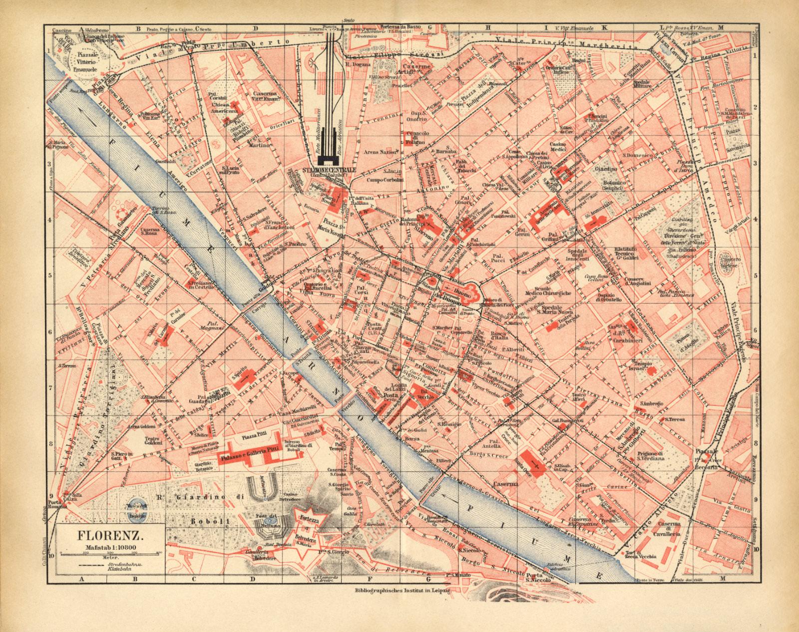1903 antike Stadtkarte Tianjin historischer Stadtplan Karte Lithographie ca 