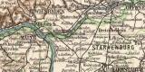 Großherzogtum Hessen historische Landkarte...