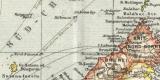 Hinterindien Malaien Archipel historische Landkarte...