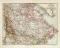 Britisch Nordamerika historische Landkarte Lithographie ca. 1910