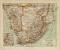 Süd Afrika Kapkolonien historische Landkarte Lithographie ca. 1918