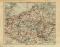 Mecklenburg Schwerin Strelitz historische Landkarte Lithographie ca. 1909