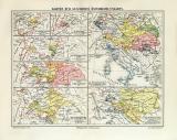 &Ouml;sterreich Ungarn Geschichte historische Landkarte...