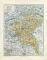 Posen historische Landkarte Lithographie ca. 1909