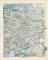 Mittleres Russland historische Landkarte Lithographie ca. 1909