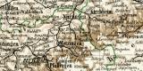 W&uuml;rttemberg &amp; Hohenzollern historische Landkarte...