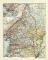 Kamerun historische Landkarte Lithographie ca. 1914