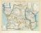Äquatorial - Afrika historische Landkarte Lithographie ca. 1898