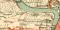 Antwerpen und Umgebung historischer Stadtplan Karte Lithographie ca. 1905