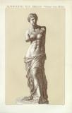 Aphrodite von Melos - Venus von Milo historische Bildtafel Chromolithographie ca. 1901
