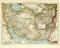 Westasien II. historische Landkarte Lithographie ca. 1910