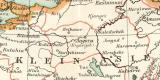 Historische karte zur orientalischen Frage historische Landkarte Lithographie ca. 1904