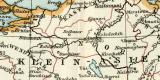 Historische karte zur orientalischen Frage historische Landkarte Lithographie ca. 1912