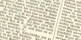Titulaturen Tafel Buchdruck ca. 1907