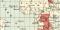 Einheits- und Ortszeit historische Landkarte Lithographie ca. 1907