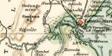 Delagoabai und Umgebung historische Landkarte Lithographie ca. 1904
