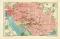 Washington historischer Stadtplan Karte Lithographie ca. 1910