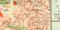 Triest Fiume und Pola historischer Stadtplan Karte Lithographie ca. 1903
