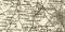 Industriegebiet Roubaix Tourcoing historische Landkarte Lithographie ca. 1903