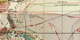 Tiergeographie I. historische Landkarte Lithographie ca....