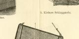 Tiefseeforschung historische Bildtafel Holzstich ca. 1903